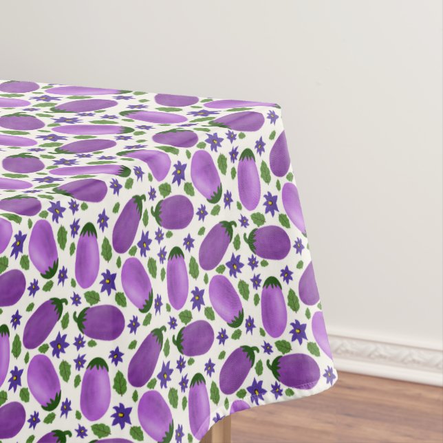 Toalha De Mesa Blush & Bloom Eggplant Collection – Ivory Glow (Posição Original)