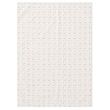 Boho Green Orange Terrazzo Impressão Tablecloth