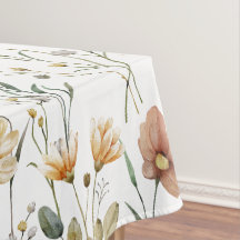 Boho Watercolor Wildflower