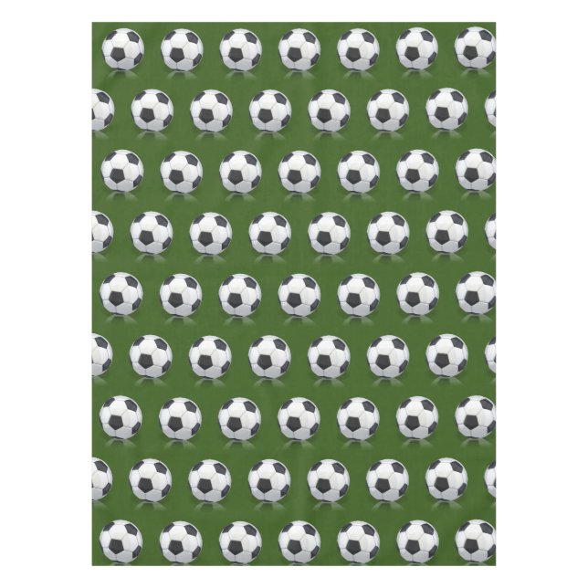 Toalha De Mesa Bola de Futebol para o Natal (Frente)