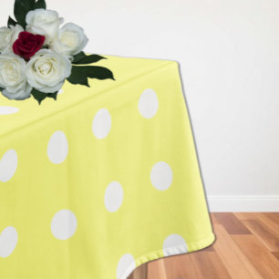 Toalha De Mesa Bolinhas amarelas
