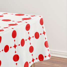 Toalha De Mesa Bolinhas Vermelhas, Padrão de Bolinhas, Pontos, Po