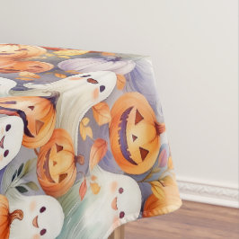 Toalha De Mesa Bombas de halloween e fantasmas