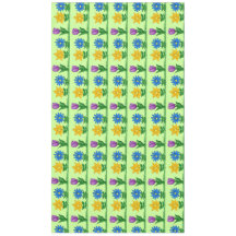 Bonito flores com cobertura de Mesa padrão