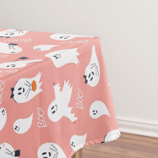 Toalha De Mesa Boo Halloween Fantasmas Fofos  (Posição Original)