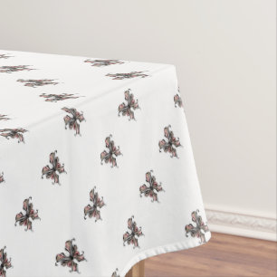Toalha De Mesa Borboleta de trabalho aberto