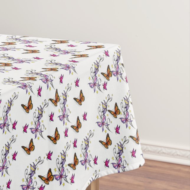 Toalha De Mesa Borboleta Tablecloth (Posição Original)