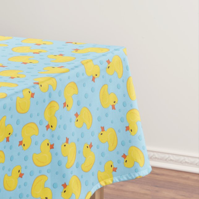 Toalha De Mesa Borracha Ducky Party Kids Baby (Posição Original)