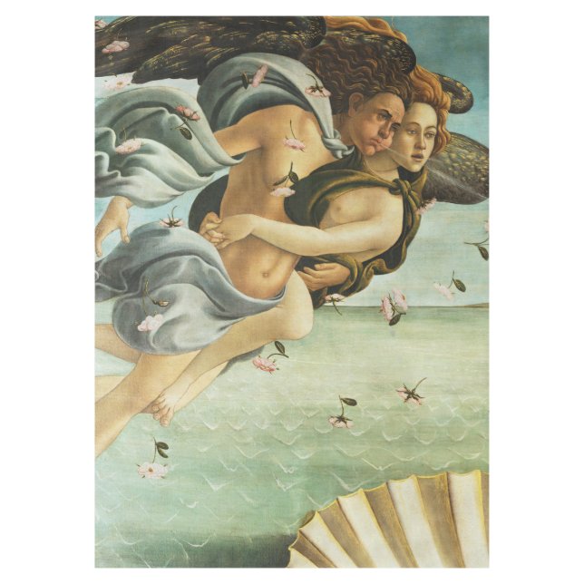 Toalha De Mesa Botticelli "O Nascimento de Vênus - Zephyr & Clori (Frente)