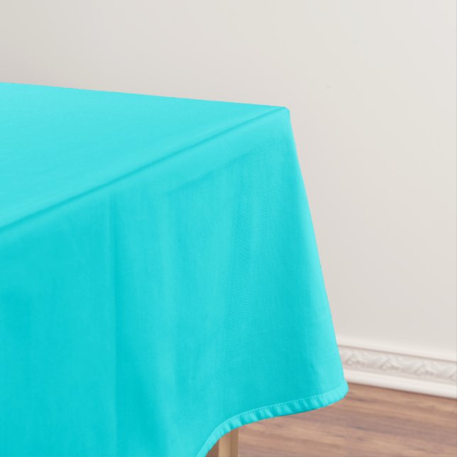 Toalha De Mesa Bright Turquoise Tablecloth (Posição Original)