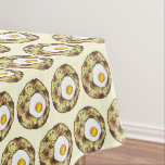 Toalha De Mesa Bubble e Squeak Brunch - Reino Unido - Comida Cuis<br><div class="desc">Tablecloth mostra um marcador original ilustrativo de 'bolha e picada',  uma comida britânica clássica composta por repolho e batatas,  e tocada com um ovo.</div>