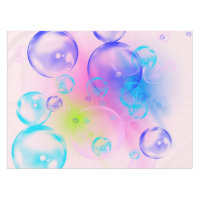 BUBBLES - Imagem Abstrato colorida da arte fractal