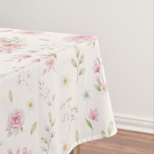 Toalha De Mesa Bule de Chá Coelho Caprichoso Padrão Floral de Pri