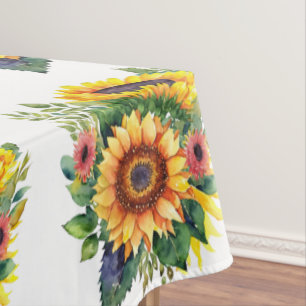 Toalha De Mesa Buquê de girassóis - Decoração do País Francês
