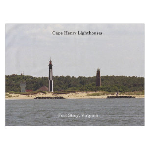 Toalha De Mesa Cabo Henry Lighthouse mesa