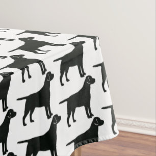 Toalha De Mesa Cachorro Preto