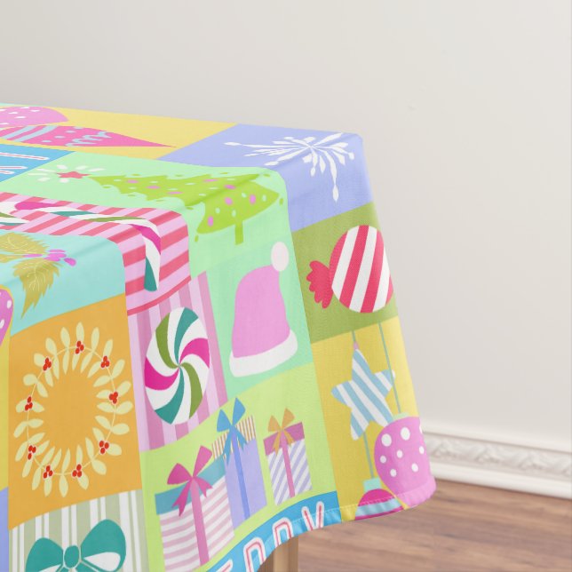 Toalha De Mesa Calendário Antecipado de Natal (Posição Original)