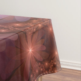 Toalha De Mesa Cama De Flores Colorida Abstrata Arte Fractal Bril