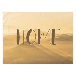 Toalha De Mesa Camadas de ouro do nevoeiro da manhã asas do sol a