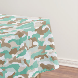 Toalha De Mesa Camuflagem Costeira