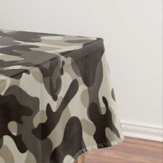 Toalha De Mesa Camuflagem de Quarto Fechado
