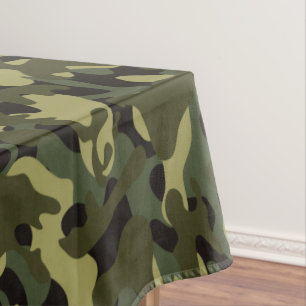 Toalha De Mesa Camuflagem Euro Primavera
