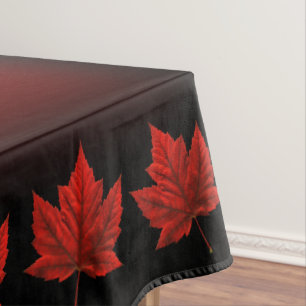 Toalha De Mesa Canadá Tablecloth Canada Maple Leaf Tablecloth