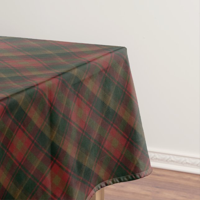Toalha De Mesa Canadense Maple Leaf Original Tartan (Posição Original)