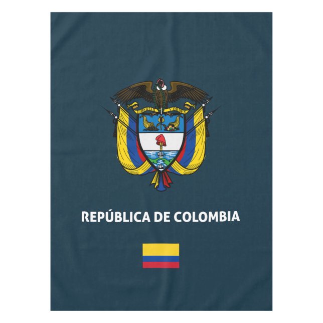Toalha De Mesa capa de telefone passaporte da Colômbia (Frente)