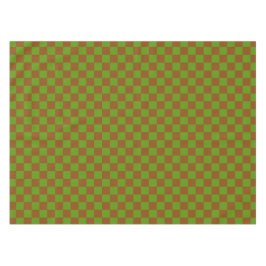 Toalha De Mesa Caramel apple checkered board pattern