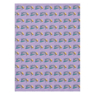 Toalha De Mesa Caranguejo Azul Desenhado à Mão com Cabeleireiro M