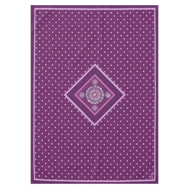 Toalha De Mesa Cardinal Red Rosace (Frente)