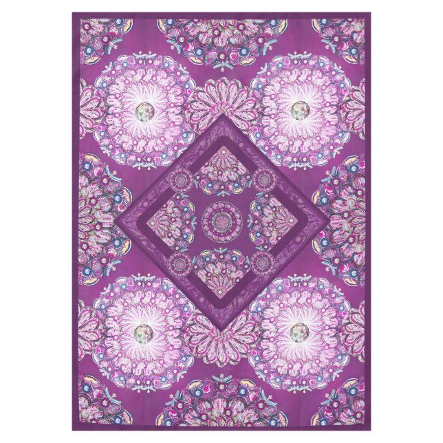 Toalha De Mesa Cardinal Red Rosace (Frente)