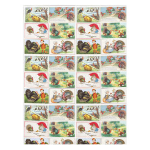 Toalha De Mesa Cartão-postal do Feliz Dia de Ação de Graças M