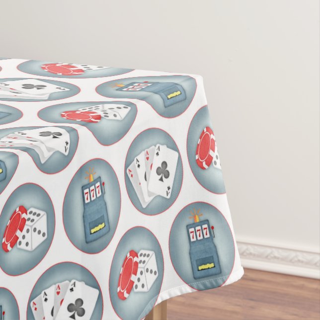 Toalha De Mesa Cartões De Jogada De Jogo De Casino (Posição Original)