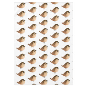 Toalha De Mesa Cartografia de Pássaro Sparrow