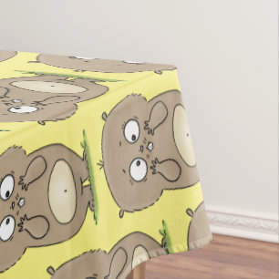Toalha De Mesa Cartoon de hamster adorável