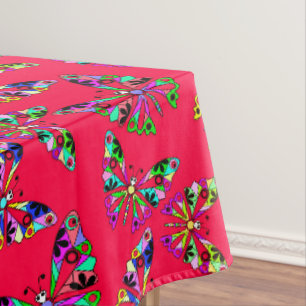 Toalha De Mesa Cartoon sem costura engraçadinho abstrato no tras