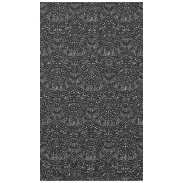 Toalha De Mesa Carvões Mandala Tablecloth (Frente)