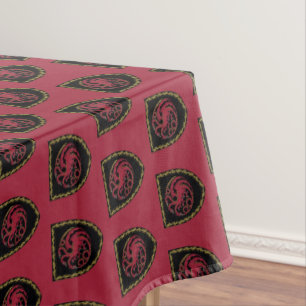 Toalha De Mesa CASA DO DRAGÃO   House Targaryen Crest