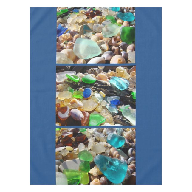 Toalha De Mesa Casa litoral do casamento dos Tablecloths da praia (Frente)