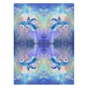 Toalha De Mesa Casal Dolphin Tablecloth