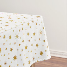 Casamento Dourado Celestial Starry Pattern Modern