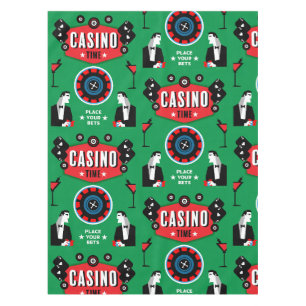 Toalha De Mesa Casino Gambling Poker Roulette