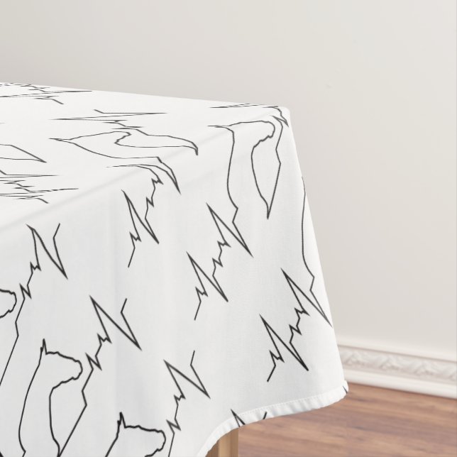 Toalha De Mesa Cavalo de pulsação (Posição Original)