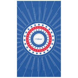 Toalha De Mesa Celebrar estrelas vermelhas, brancas e azuis