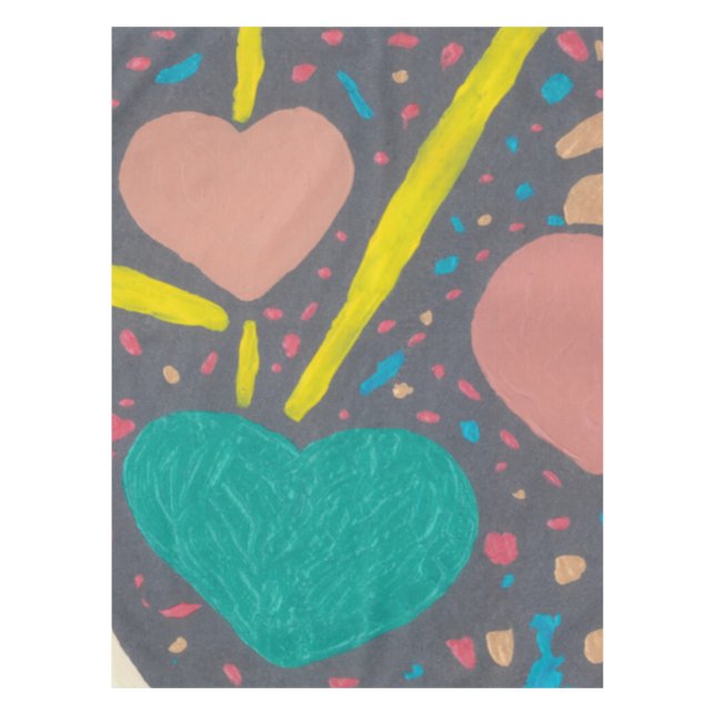 Toalha de Mesa Celebre o Amor (Frente)