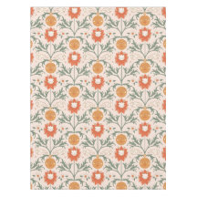 Celestial Floral Sunburst Seamless Pattern Design