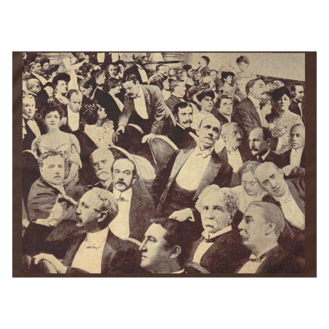 Toalha De Mesa cena de 1920 (Frente (Horizontal))