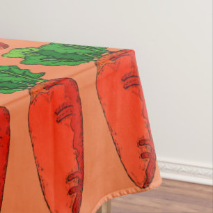 Toalha De Mesa Cenouras